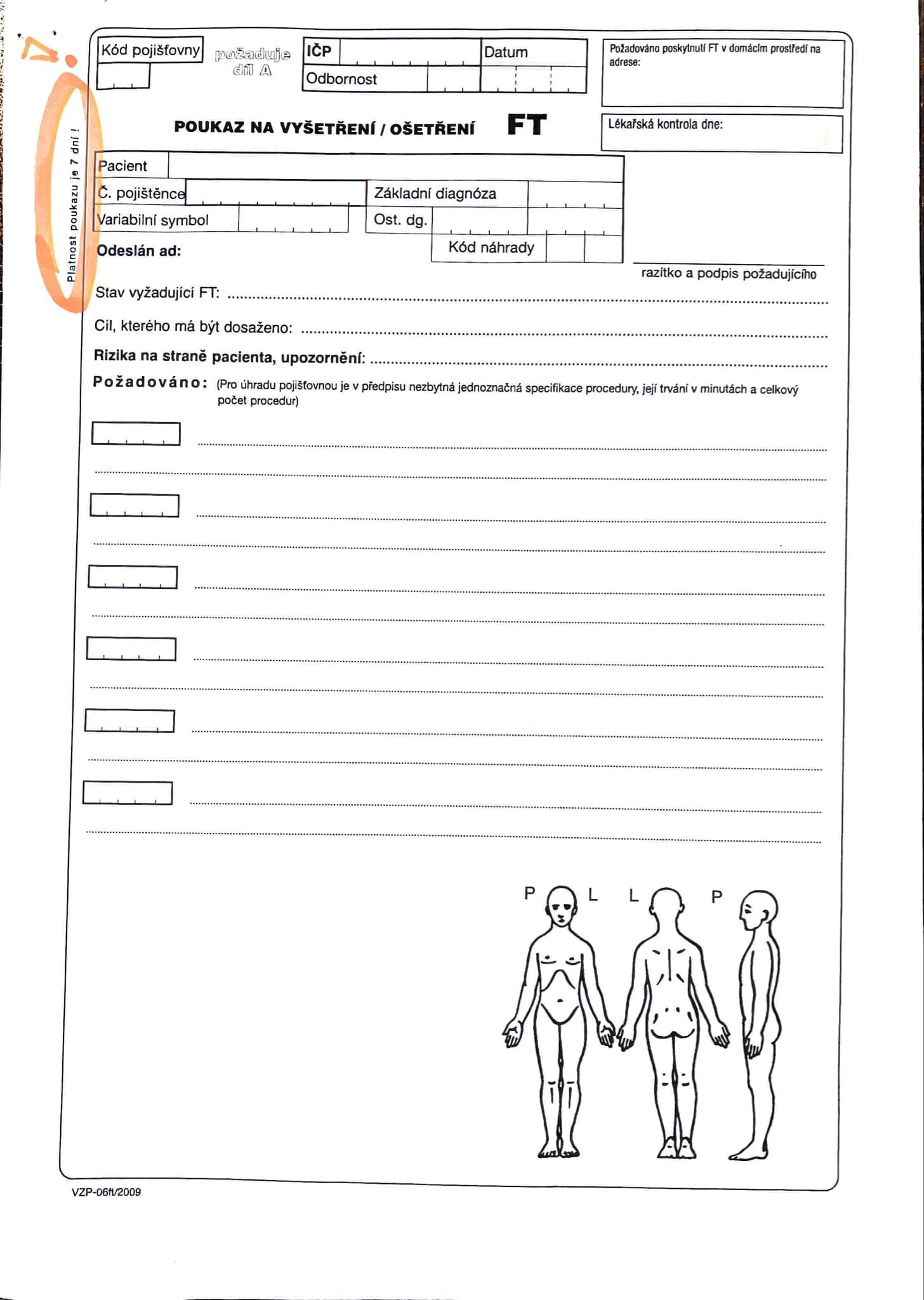 Rehabilitation & physiotherapy voucher